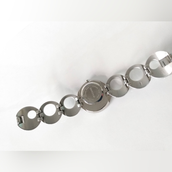 SOLD Ladies Silver Tone Seksy Sekonda Black Face Crystal  Dial Watch - Picture 6 of 14